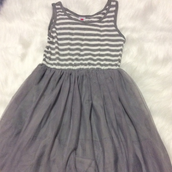 Girls tank dress with tule size 8 - Picture 2 of 6